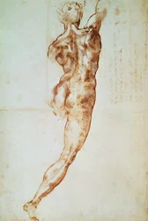 Nudo, studio per la Battaglia di Cascina